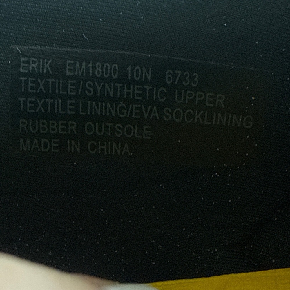 Abeo Erik EM1800 Sneakers Mens 10N Narrow Black Waterproof B.I.O.system Mesh - Picture 10 of 10